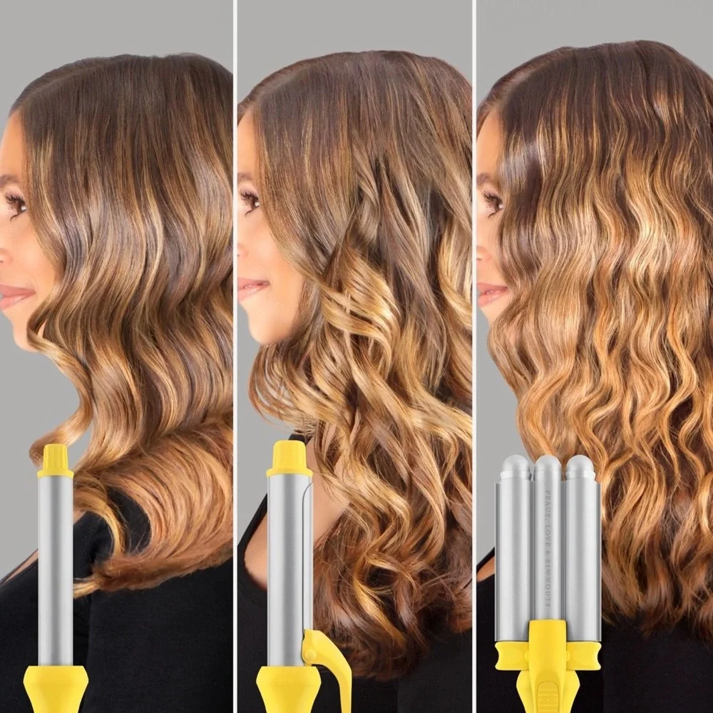 Drybar The Mixologist Interchangeable Styling Curling Iron Wand Beach Waver
